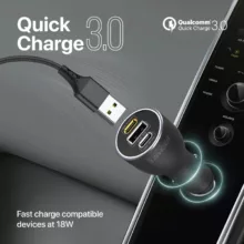 شارژر فندکی 120 وات پرومیت مدل POWERDRIVE-120