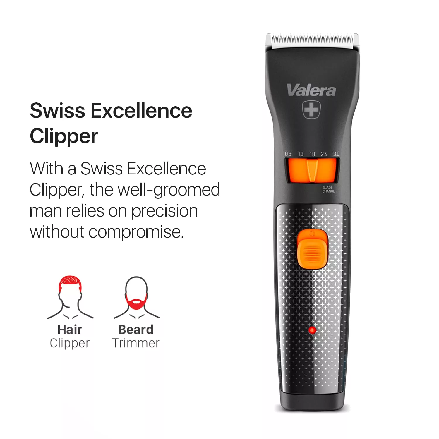 ماشین اصلاح موی سر و صورت والرا مدل SWISS EXCELLENCE SMART