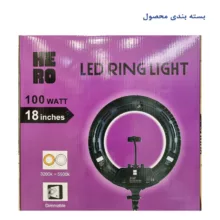 رینگ لایت هیرو مدل FE480 100W به همراه سه پایه