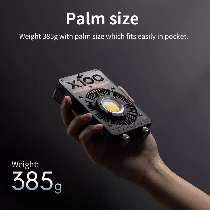 نور ثابت ال ای دی ژیون مدل MOLUS X100 Pro