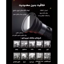 نور ثابت ال ای دی سیداند مدل Zoomable Ambient