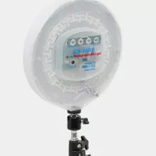 نور ثابت ال ای دی دو طرفه مدل Fill Light GS-330 RGB به همراه سه پایه