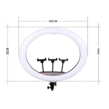 رینگ لایت مدل 56CM 18LED RGB