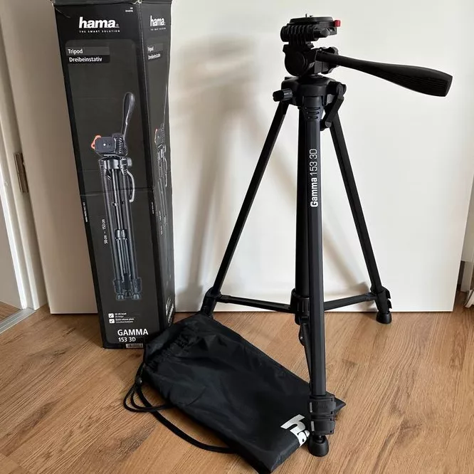 سه پایه دوربین هاما مدل Gamma 153 -4096