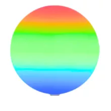 نور ثابت ال ای دی دو طرفه مدل Fill Light GS-330 RGB به همراه سه پایه