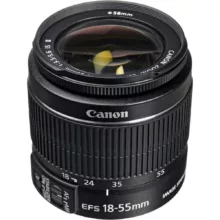 لنز دوربین کانن مدل EFS18-55mm stm  کد no box