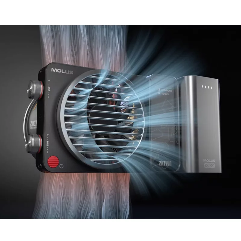 نور ثابت ال ای دی ژیون مدل MOLUS X100 Pro