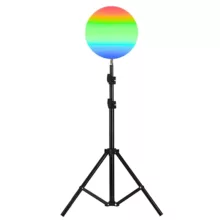 نور ثابت ال ای دی دو طرفه مدل Fill Light GS-330 RGB به همراه سه پایه