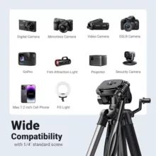 سه پایه دوربین یوگرین مدل LP661-15187