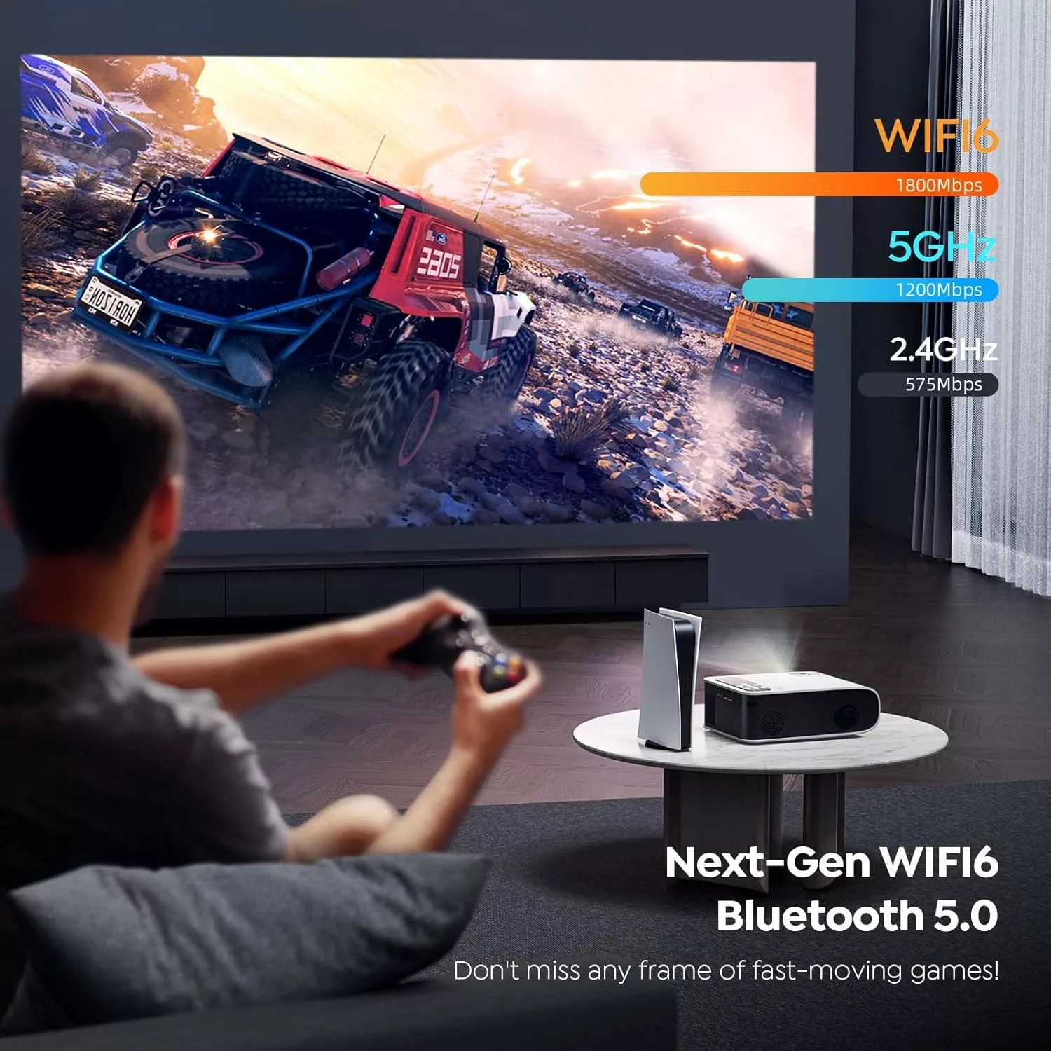 ویدئو پروژکتور یابر مدل Pro v8