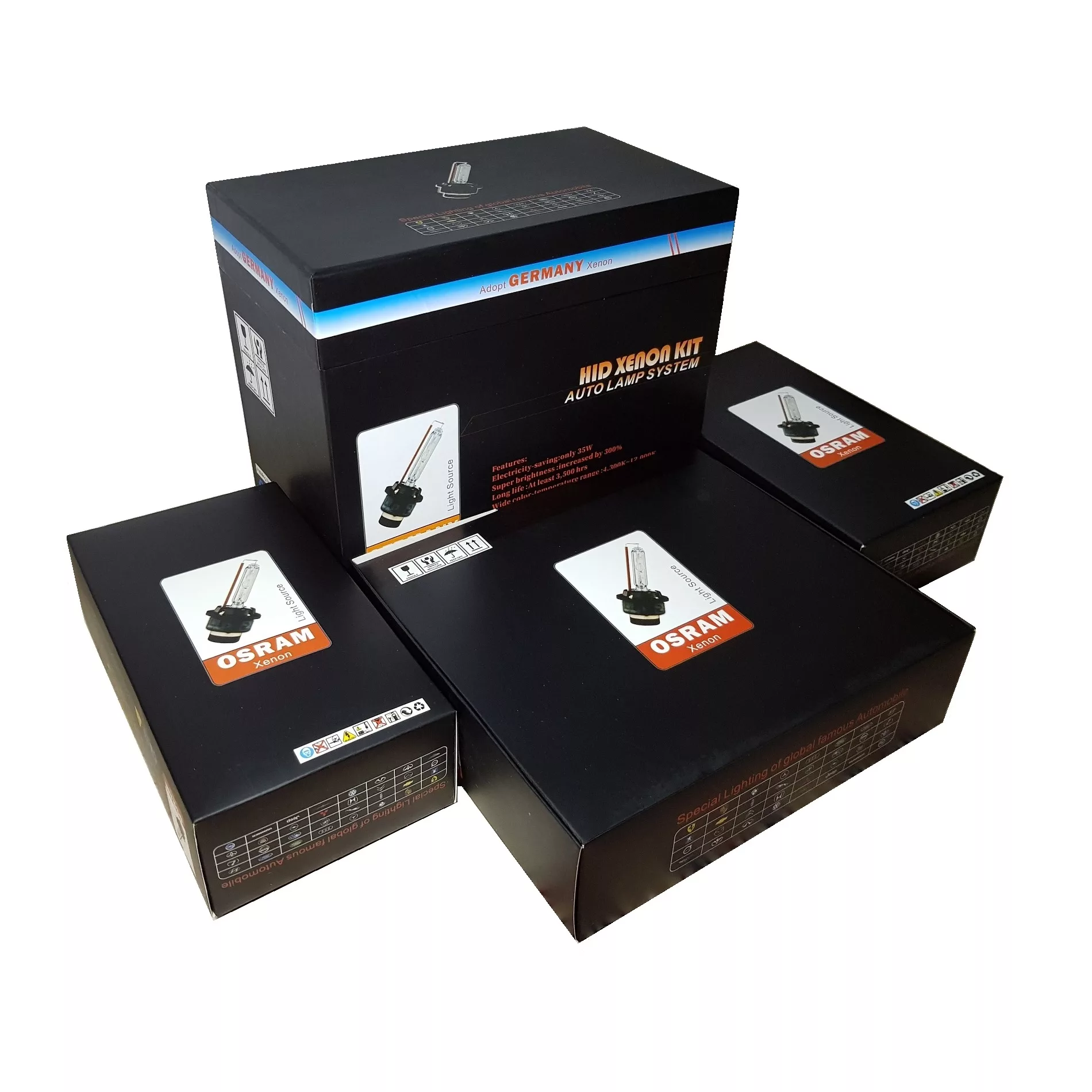 لامپ زنون اسرام مدل H7 بسته دو عددی