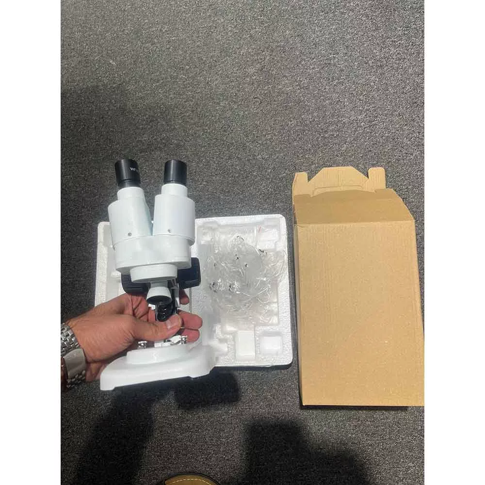 میکروسکوپ مدل دوچشمی کد Stereo Loop Microscope 40x