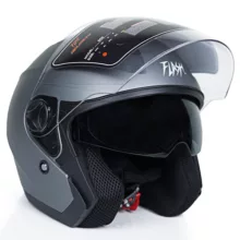 کلاه کاسکت فلش مدل فک متحرک عینکدار کد K_868