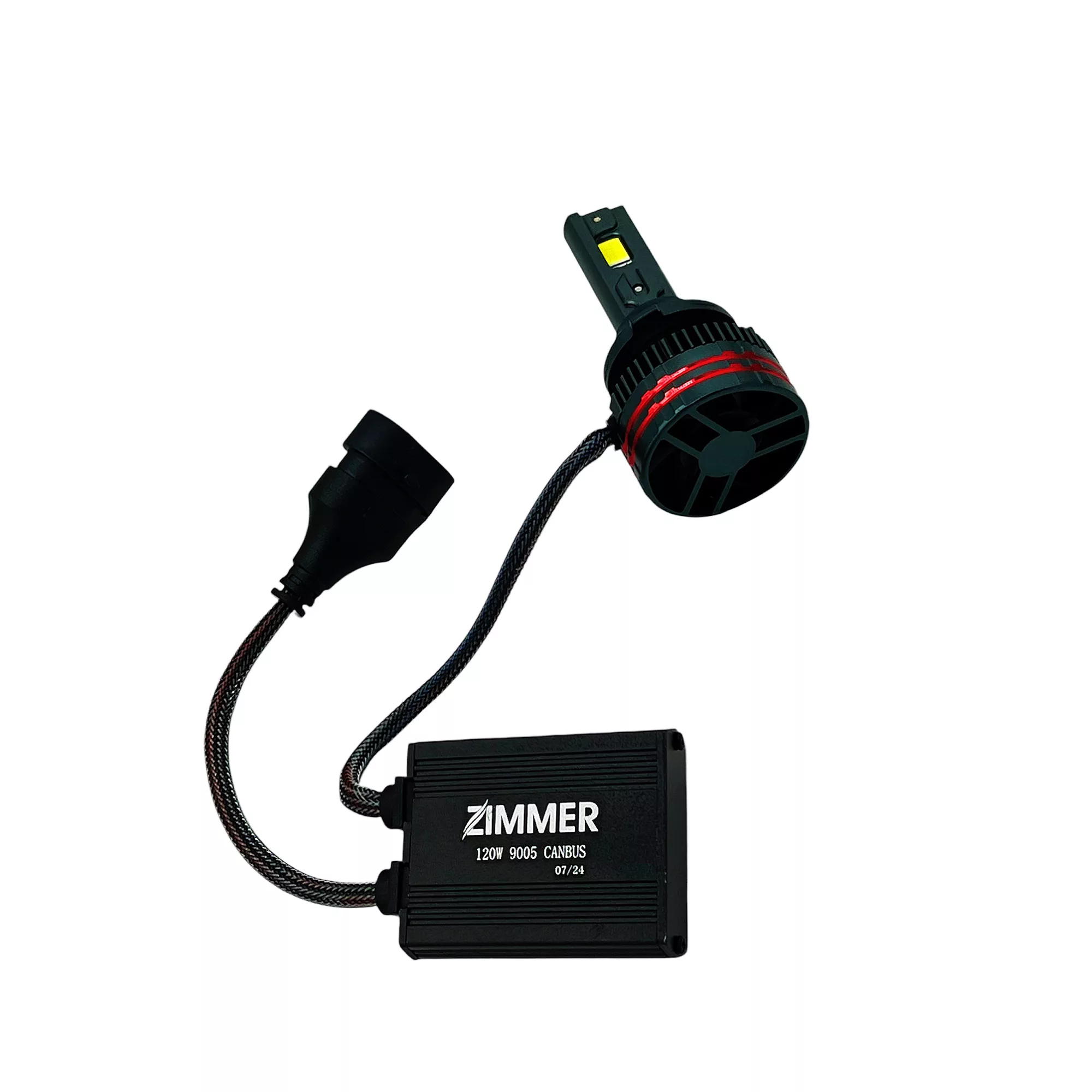 هدلایت لامپ خودرو زیمر مدل X240 پایه 9005 بسته دو عددی