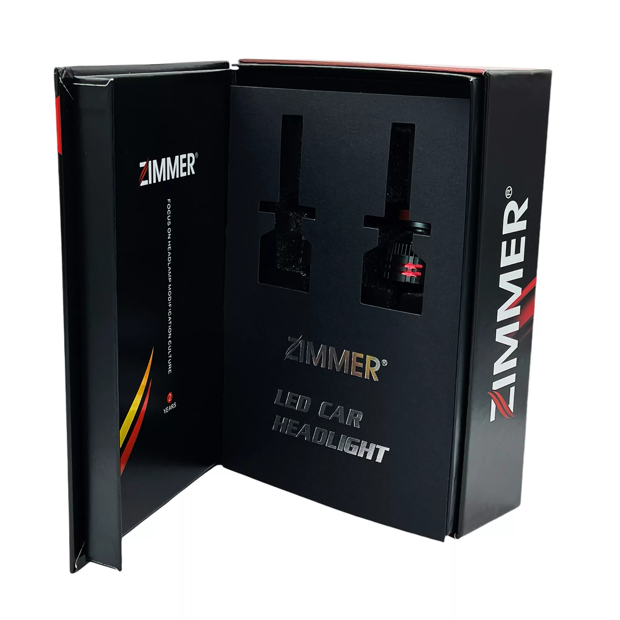 هدلایت لامپ خودرو زیمر مدل X240 پایه H1 بسته دو عددی