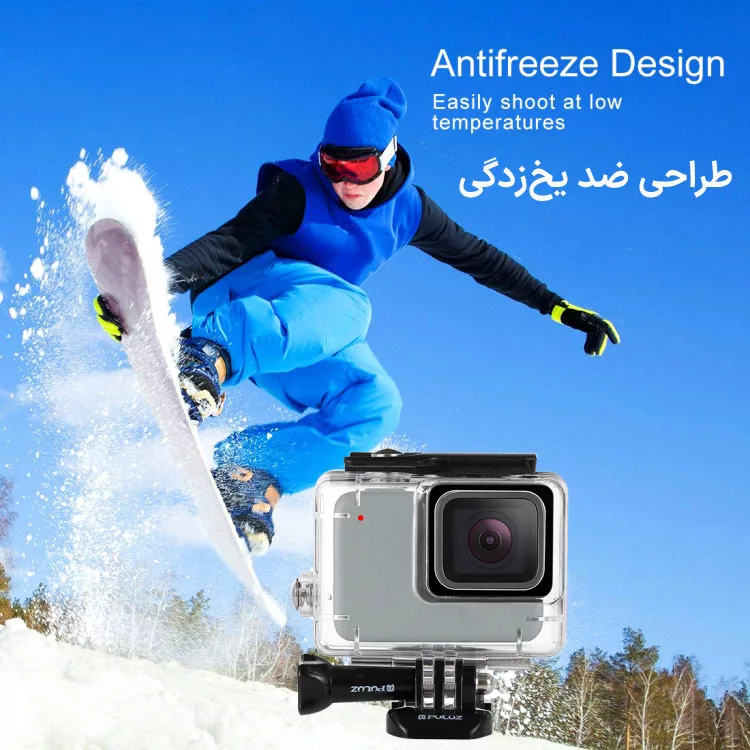 کاور ضدآب پلوز مدل Diving مناسب برای دوربین ورزشی GoPro HERO 7 / 6 / 5