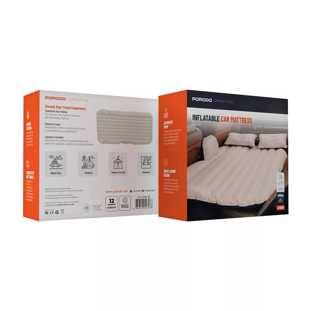 تشک بادی صندلی عقب خودرو پرودو مدل PD-LFST056-BG