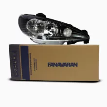 چراغ جلو خودرو فن آوران مدل ym اسپرت مناسب برای پژو 206 بسته 2 عددی