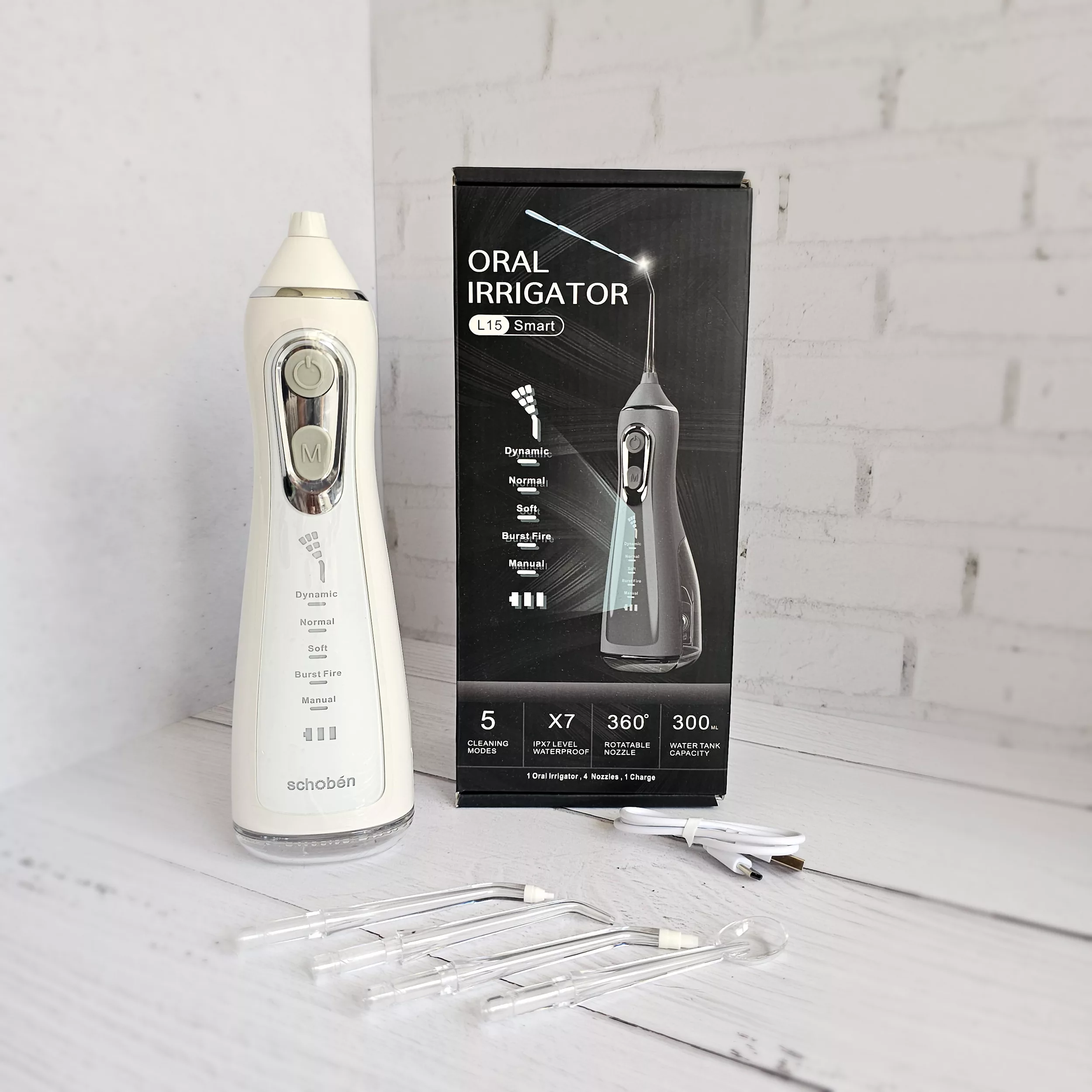 واترجت شستشوی دهان و دندان خانگی شوبن مدل L15Smart