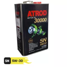 روغن موتور آترود مدل  5W30 SN  30000 حجم 4 لیتر