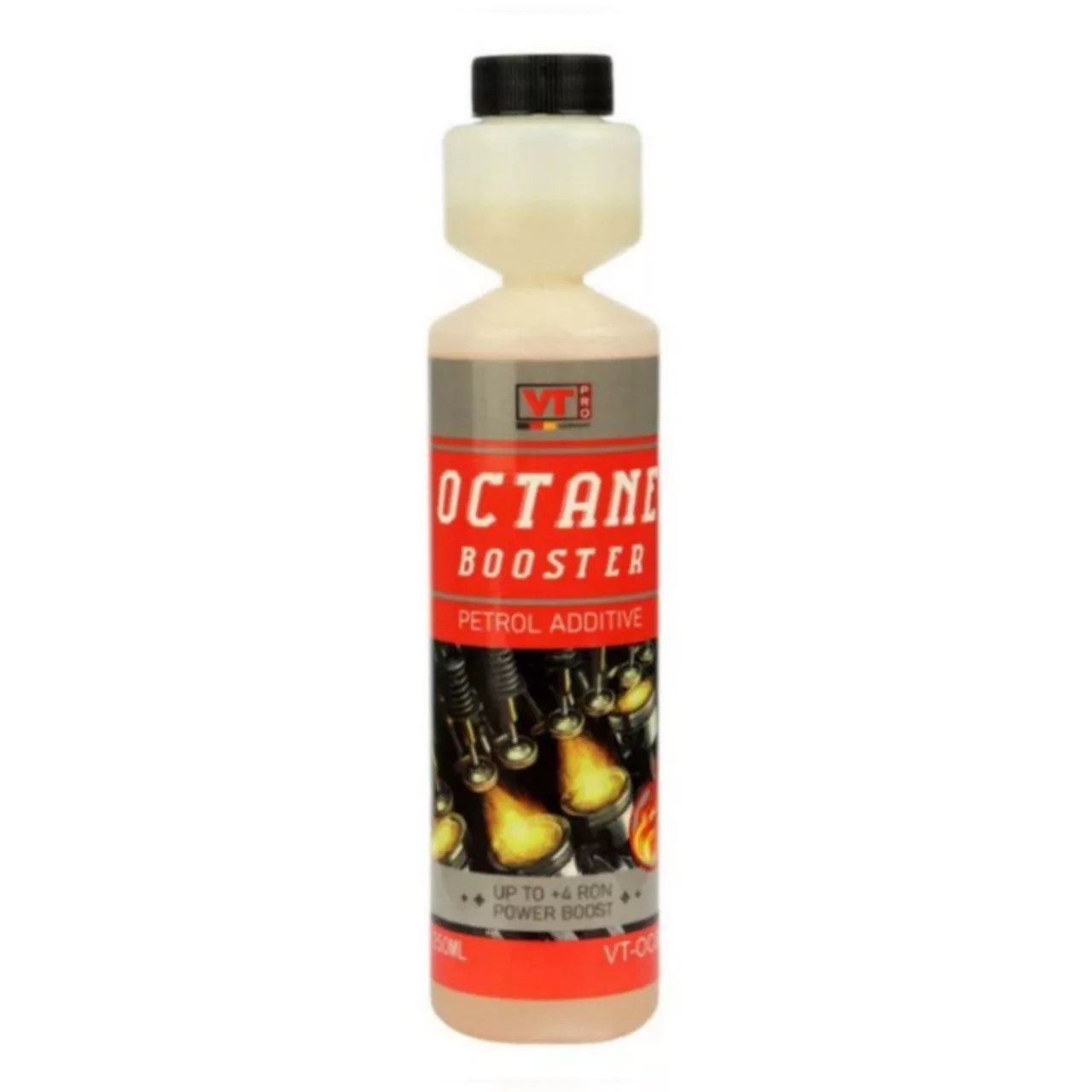 اکتان بوستر و مکمل سوخت وی تی مدل VT-OC65 حجم 250 میلی لیتر بسته 4 عددی