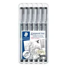 راپید استدلر مدل PIGMENT LINER بسته 6 عددی