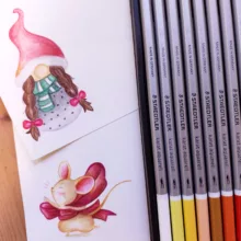 مداد آبرنگی 24 رنگ استدلر مدل Karat Aquarell