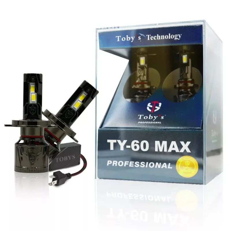 هدلایت لامپ خودرو توبیز مدل TY-60 Pro Max پایه H7 بسته دو عددی