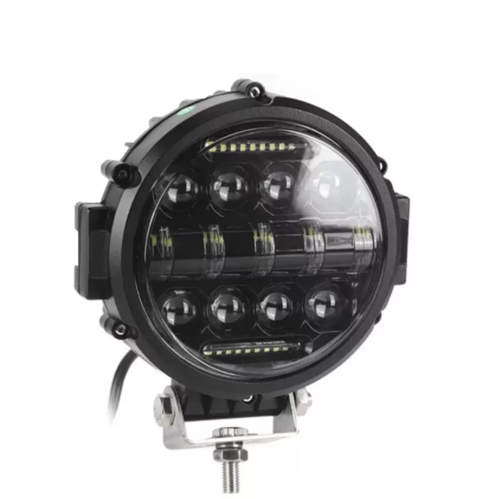 پروژکتور آفرودی خودرو مدل دیلایت دار مدل 250 وات 7inch بسته 2 عددی