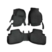 کفپوش  خودرو مدل چرم گلدوزی   کد CL مناسب برای تویوتا کرولا لوین