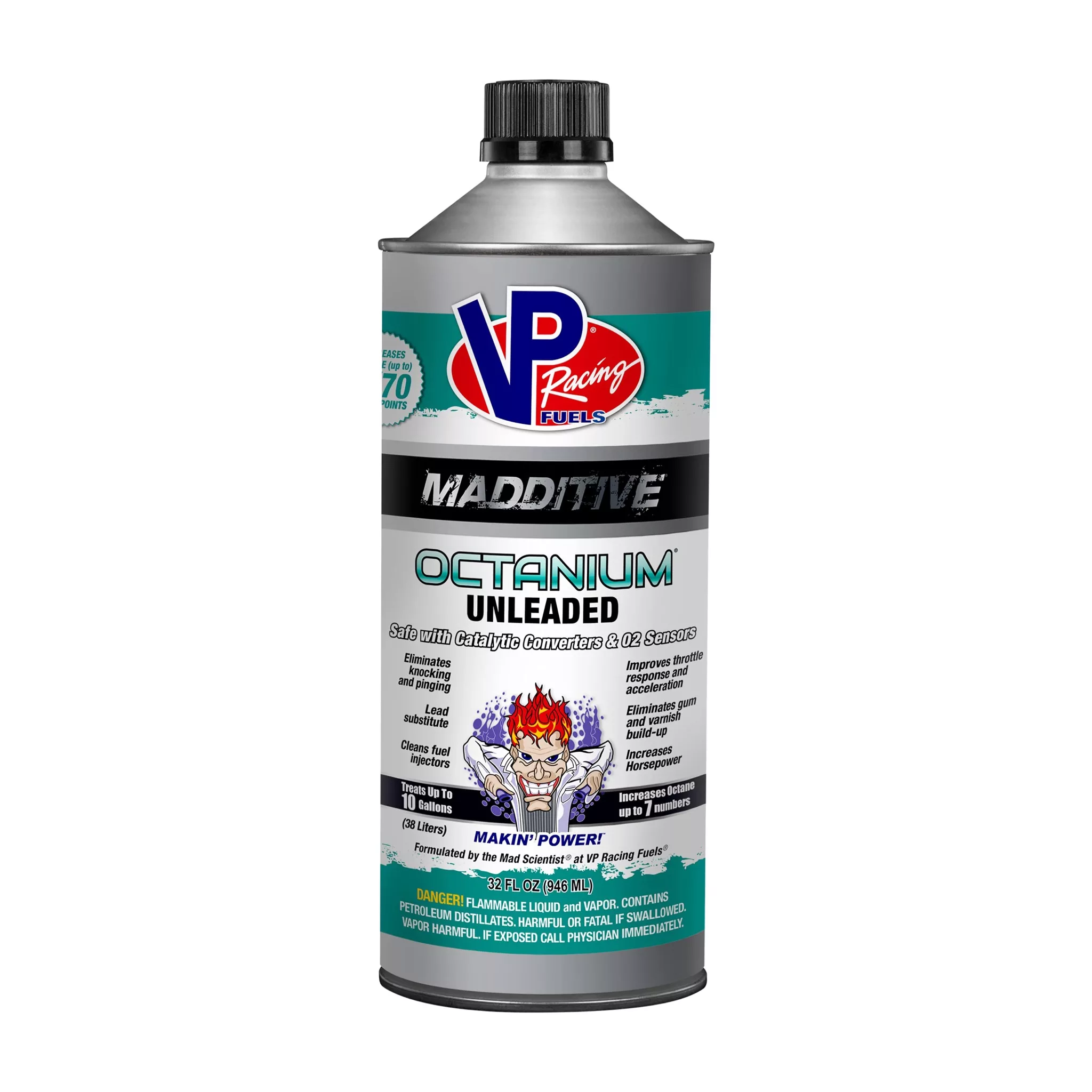 اکتان بوستر وی پی رِیسینگ فیولز مدل Madditive Unleaded حجم 946 میلی لیتر مجموعه 4 عددی