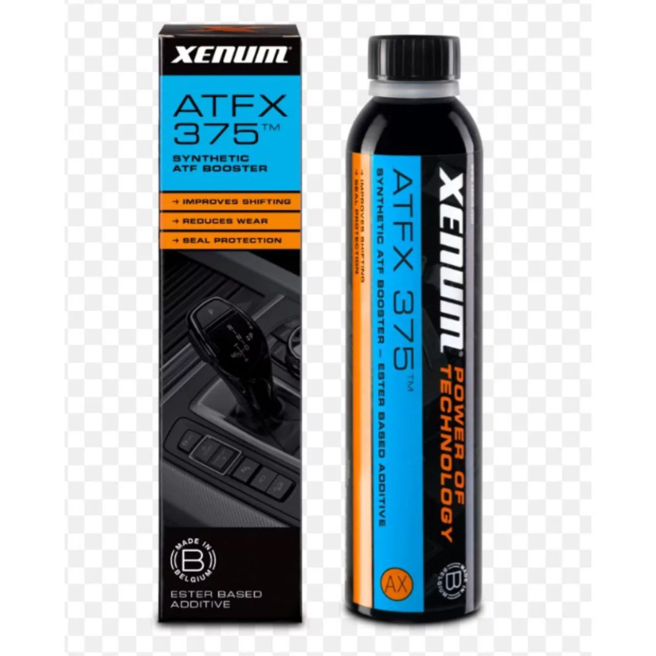 مکمل گیربکس خودرو زنوم مدل ATFX حجم 375 میلی لیتر