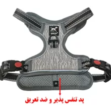 بند قلاده و قلاده کتفی سگ و گربه یابیبی کد 02