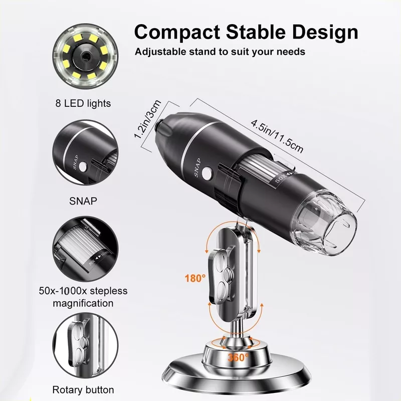 میکروسکوپ دیجیتال مدل X4 1000x