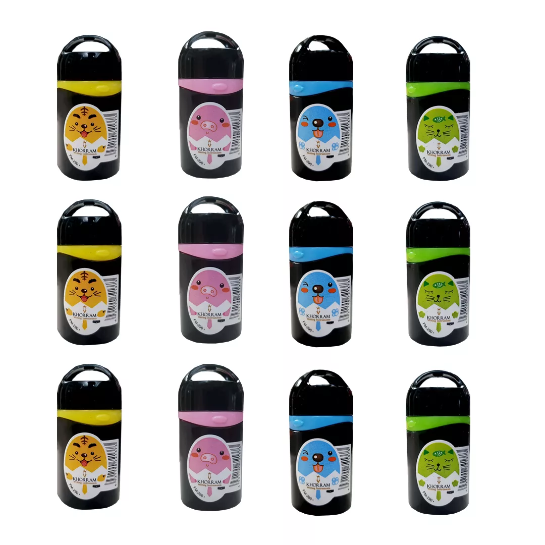 تراش خرم مدل مخزن دار کد FM290 بسته 12 عددی