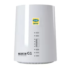 مودم 4G/TD-LTE ایرانسل مدل TF i60 G1 به همراه سیم دوقلو و 24 گیگابایت اینترنت سه ماهه