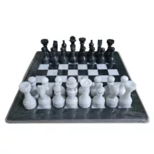 شطرنج مدل سنگی تاجی کد 3030