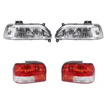 چراغ جلو و چراغ عقب فن آوران پرتو الوند مدل RADFAR 131 مناسب برای پراید 131 بسته 4 عددی