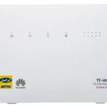 مودم 4G/TD-LTE ایرانسل مدل TF-i60 H1 همراه با سیم کارت دو قلو ایرانسل TD-LTE 4G