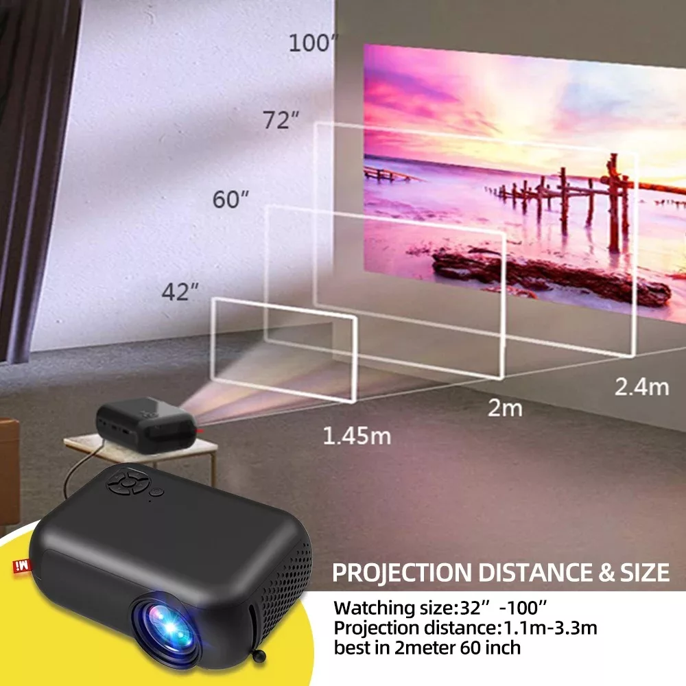 مینی ویدئو پروژکتور مدل VP115