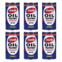 مکمل روغن موتور خودرو کاسپین مدل Formula 1 حجم 300 میلی لیتر بسته 6 عددی
