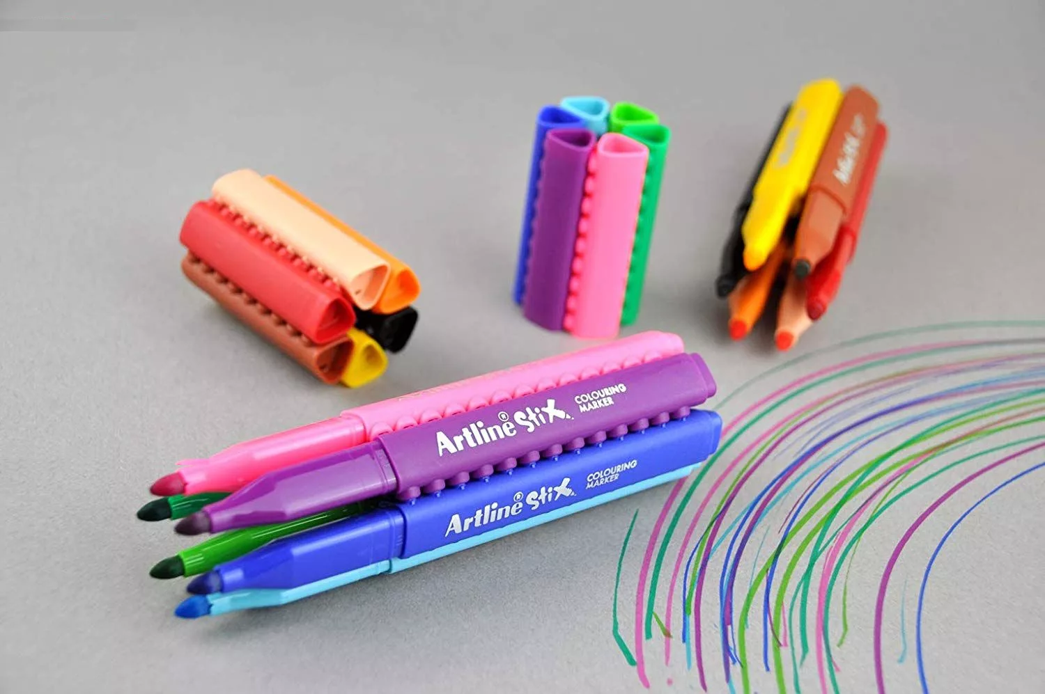 ماژیک نقاشی 20 رنگ آرت لاین مدل colouring marker