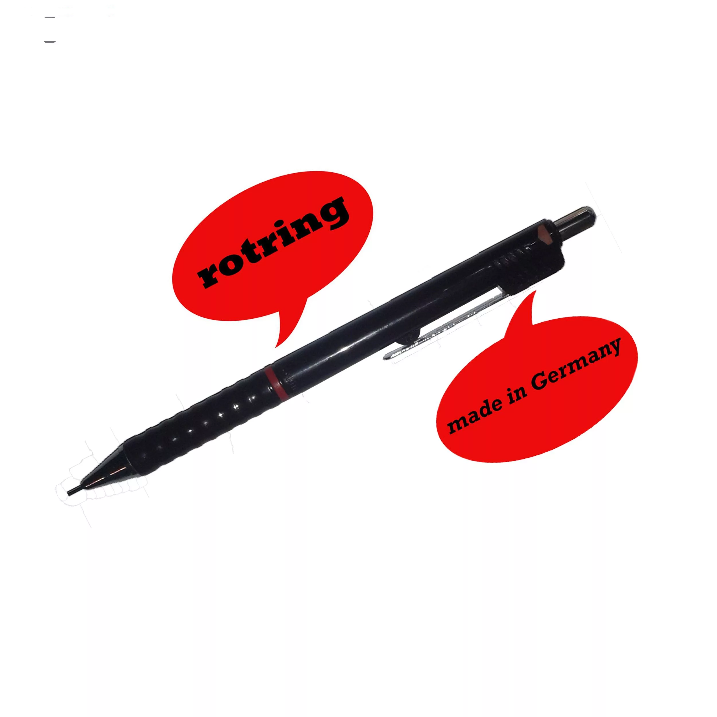 مداد نوکی 0.5 میلی متری روترینگ مدل T 0.5بسته 10عددی