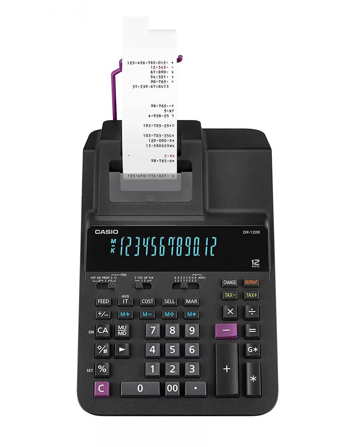 ماشین حساب کاسیو مدل DR-120R