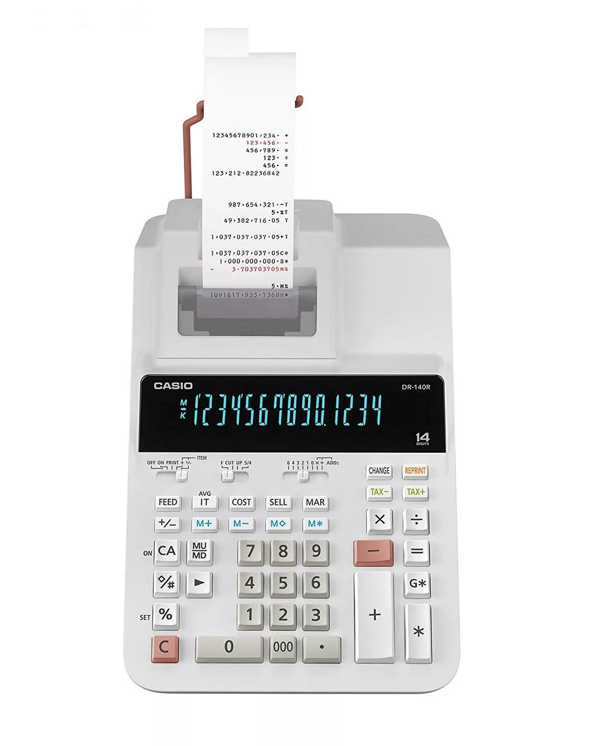 ماشین حساب کاسیو مدل DR-120R