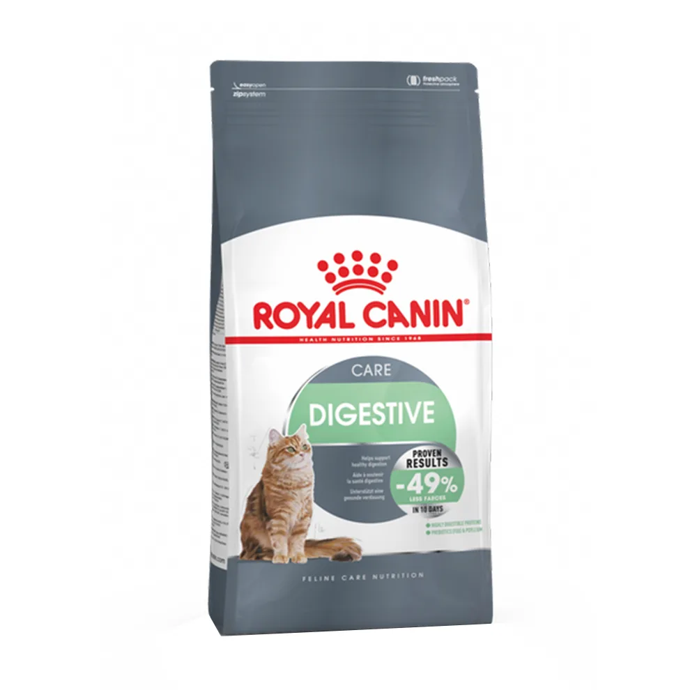غذای خشک گربه رویال کنین مدل Digestive Care وزن 2 کیلوگرم