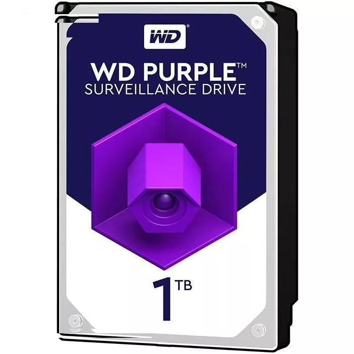 هارددیسک اینترنال وسترن دیجیتال مدل Purple WD10PURX ظرفیت 1 ترابایت