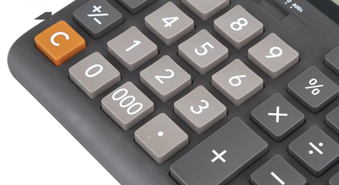 ماشین حساب کاسیو مدل DH-16-BK