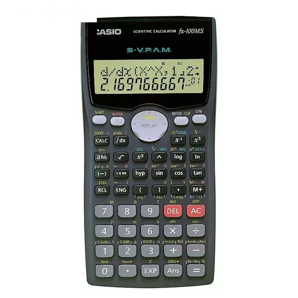 ماشین حساب کاسیو fx-100ms کد 113367
