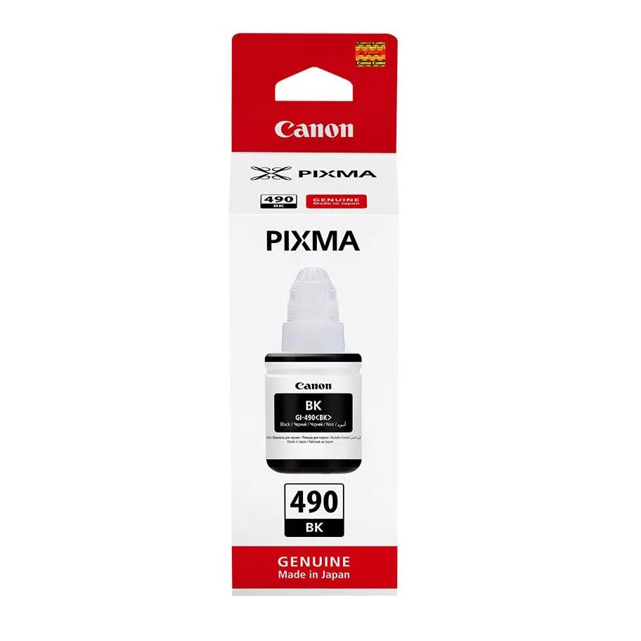 پک کامل جوهر مخزن کانن مدل GI 490 حجم 70 میلی لیتر